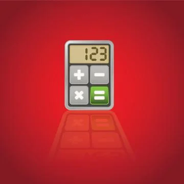 Calculator, application icon Stock-Illustration