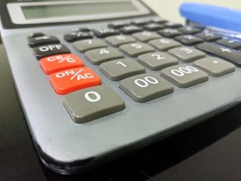 Calculator button Stock Photos
