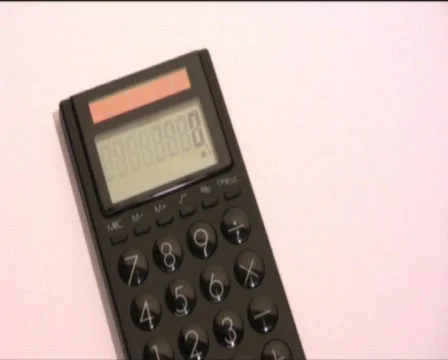 Calculator  Stock Footage 558790
