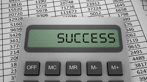 Calculator Stock Footage 32967980