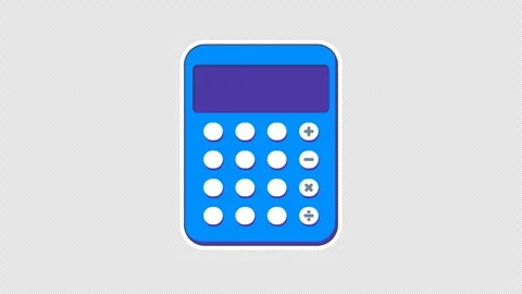 Calculator Stock Footage 336413494