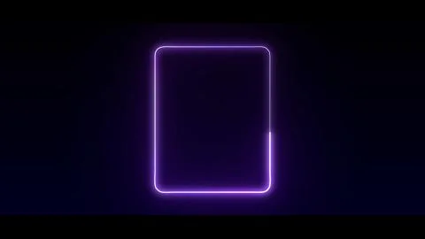 Calculator in highlight and glow effect mp4 video イラスト素材