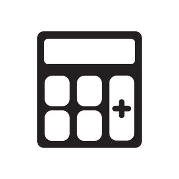 Calculator Icon / Calculator Icon Vector / Calculator Icon Image / Calculator Stock Illustration