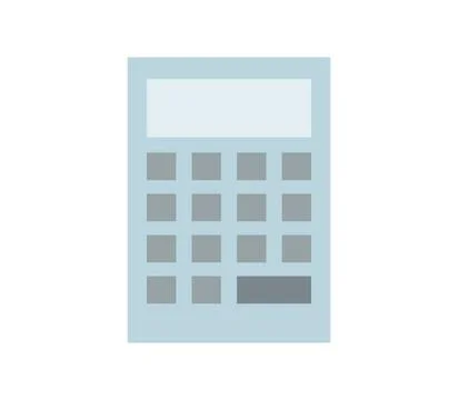 Calculator icon illustrated in vector on white background calculator icon ... Stock Photos