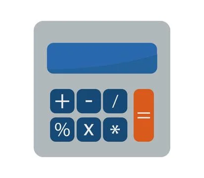 Calculator icon illustrated in vector on white background calculator icon ... Stock Photos
