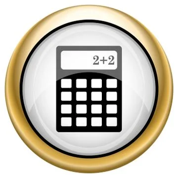 Calculator icon Stock Illustration