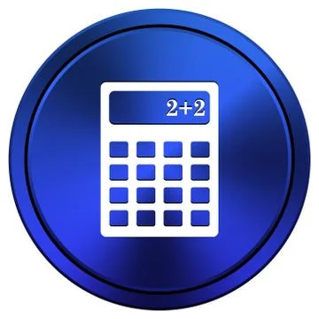 Calculator icon Stock Illustration