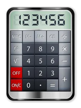 Calculator icon Stock Illustration