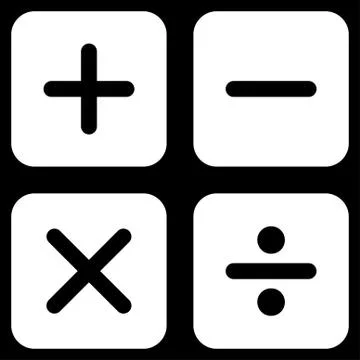 Calculator icon Illustrazione stock