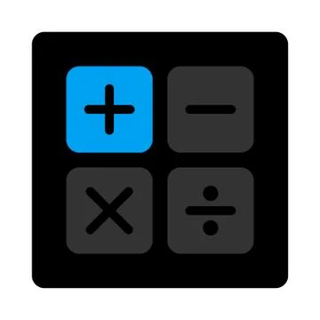 Calculator icon Illustrazione stock