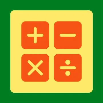 Calculator icon Illustrazione stock