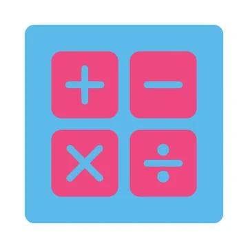 Calculator icon Illustrazione stock