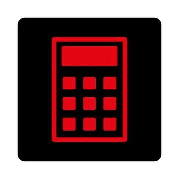 Calculator Icon Illustrazione stock