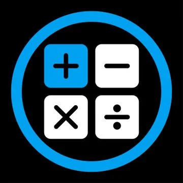 Calculator icon Illustrazione stock
