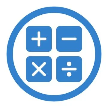 Calculator icon Illustrazione stock