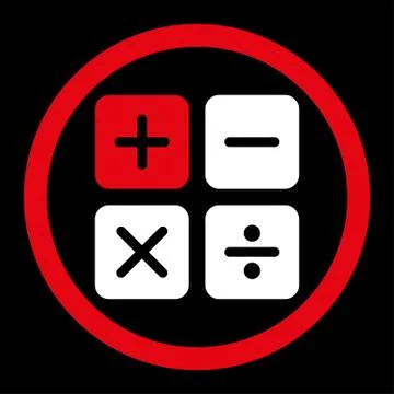 Calculator icon Illustrazione stock