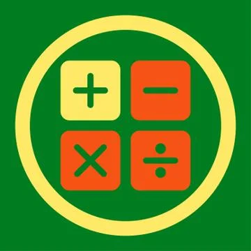 Calculator icon Illustrazione stock
