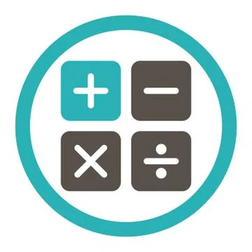Calculator icon Illustrazione stock