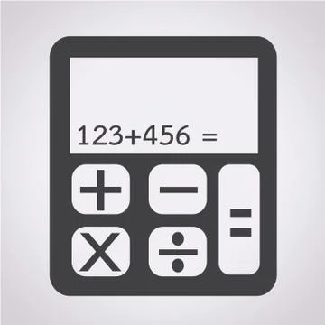Calculator icon Stock Illustration
