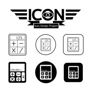 Calculator Icon Stock Illustration