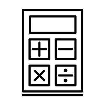 Calculator Icon Stock Illustration