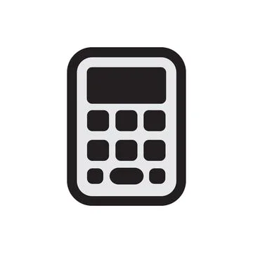 Calculator icon Stock Illustration