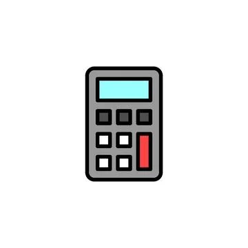 Calculator icon Stock Illustration