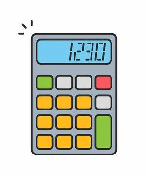 Calculator icon Stock Illustration