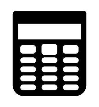 Calculator icon vector design 스톡 일러스트