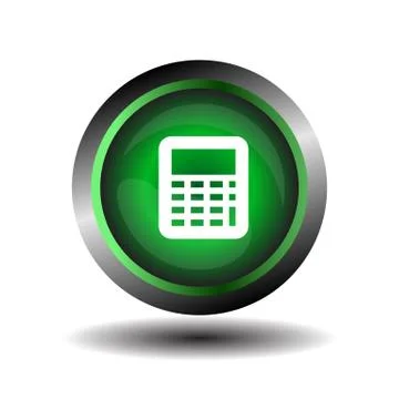 Calculator icon vector Stock Illustration