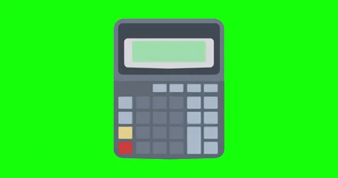 Calculator icon vector isolated design. Business button illustration sign  Stock Footage 141721545