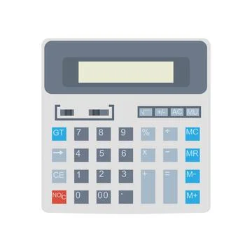  Calculator icon vector isolated design. Business button illustration sign... 스톡 사진