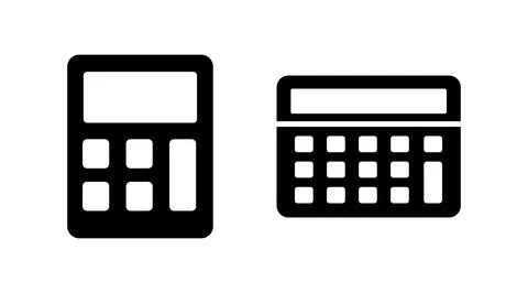 Calculator icon vector. math icon. finances sign 스톡 일러스트
