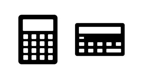 Calculator icon vector. math icon. finances sign イラスト素材