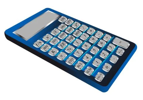 Calculator Stock Illustration