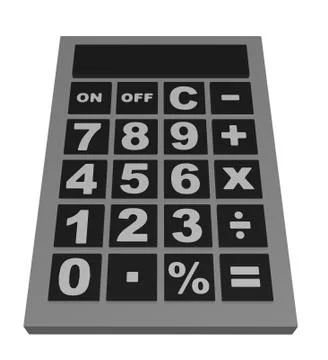 Calculator Stock Illustration