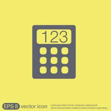 Calculator Stock Illustration