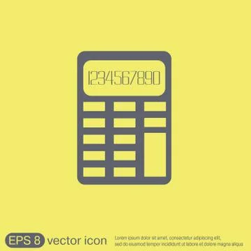 Calculator Stock Illustration