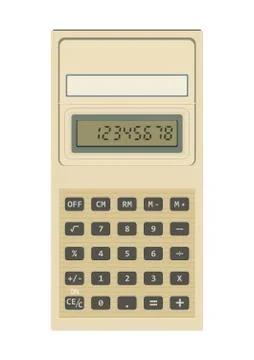Calculator. Stock Illustration