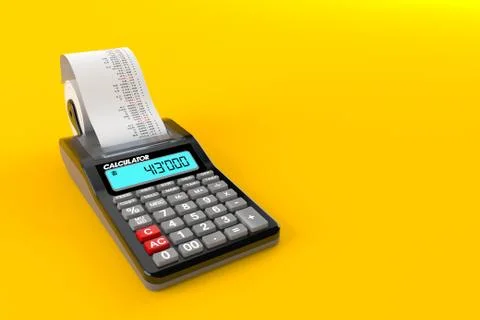 Calculator Stock Illustration