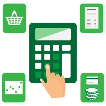 Calculator Stock Illustration