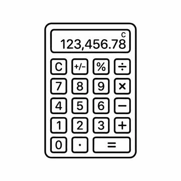 Calculator Stock Illustration