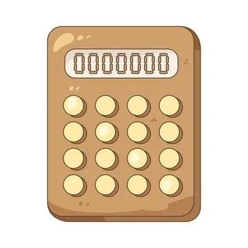 Calculator Stock Illustration