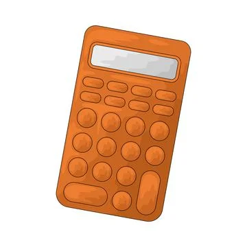 Calculator illustration Stock Illustration