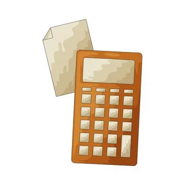 Calculator illustration Иллюстрация