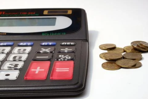 Calculator keyboard Stock Photos