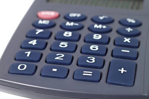 Calculator keypad Stock Photos