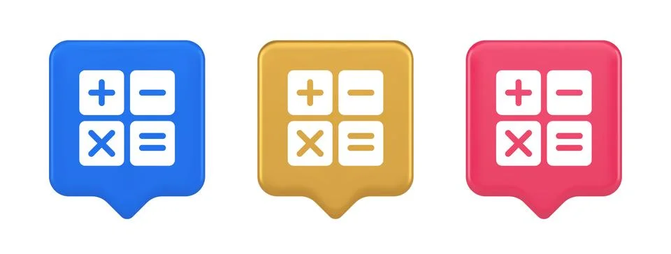 Calculator math counting button accounting balance checking mathematics finan 스톡 일러스트