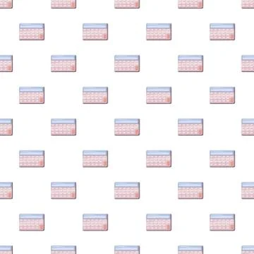 Calculator pattern Illustrazione stock
