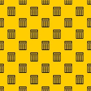Calculator pattern Illustrazione stock